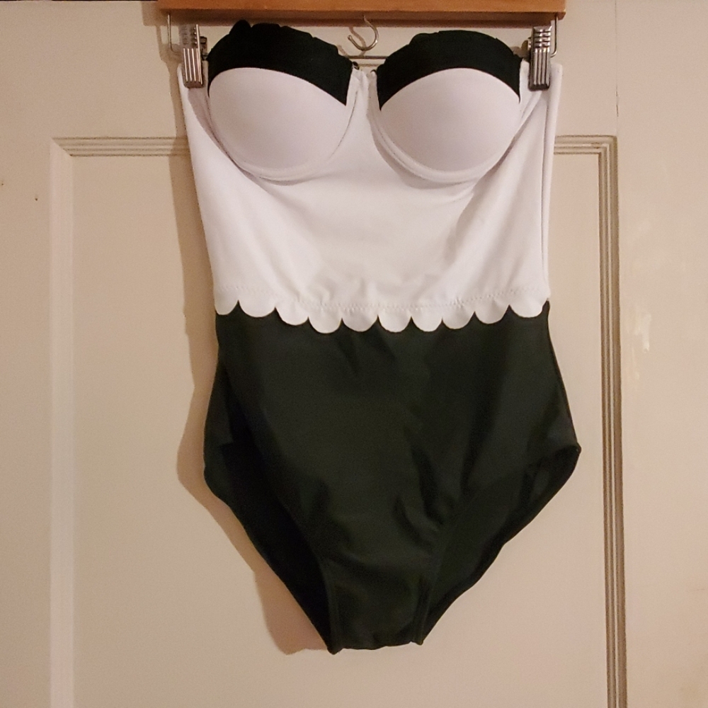 Black and White swimsuit